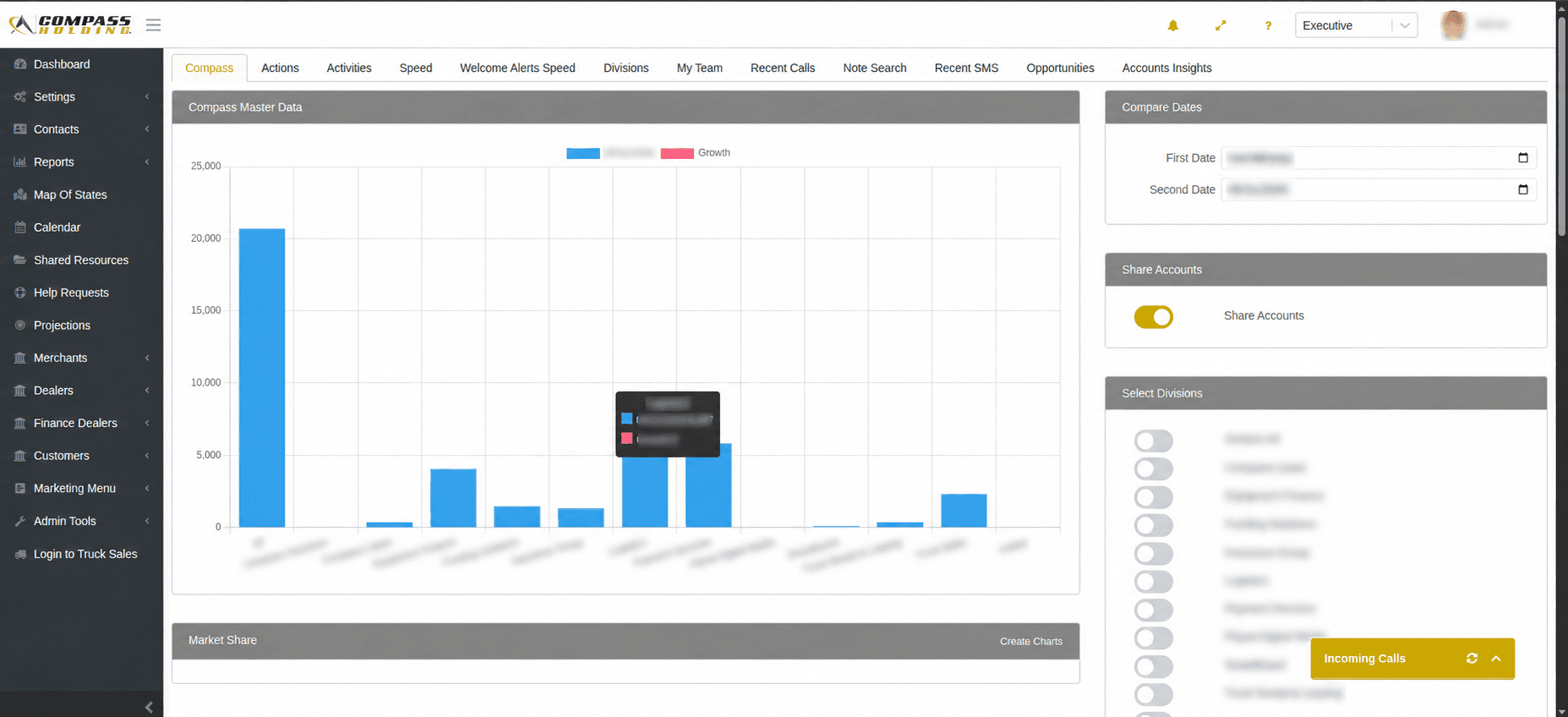 Compass Holding Web Application